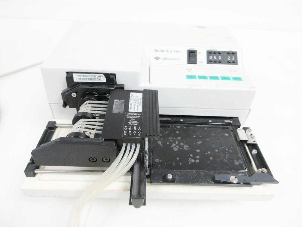LABSYSTEMS MULTIDROP SYSTEM ~ 832 MICROPLATE 96 384 WELL DISPENSER THERMO PARTS