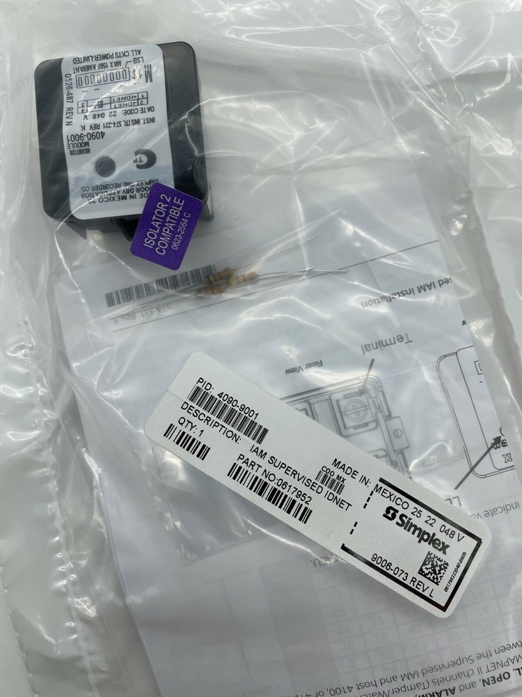 Simplex 4090-9001 - Same Day Shipping (SEALED)