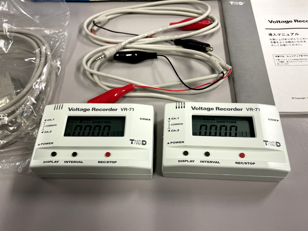 Voltage Recorder VR-71 - Used Tested Working