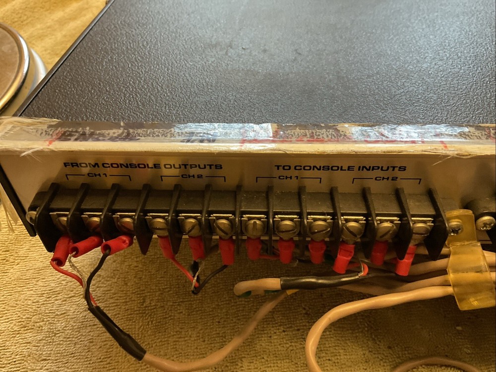 DBX180 Tape Recorder Type 1 Noise Reduction System Pulled From Working Studio