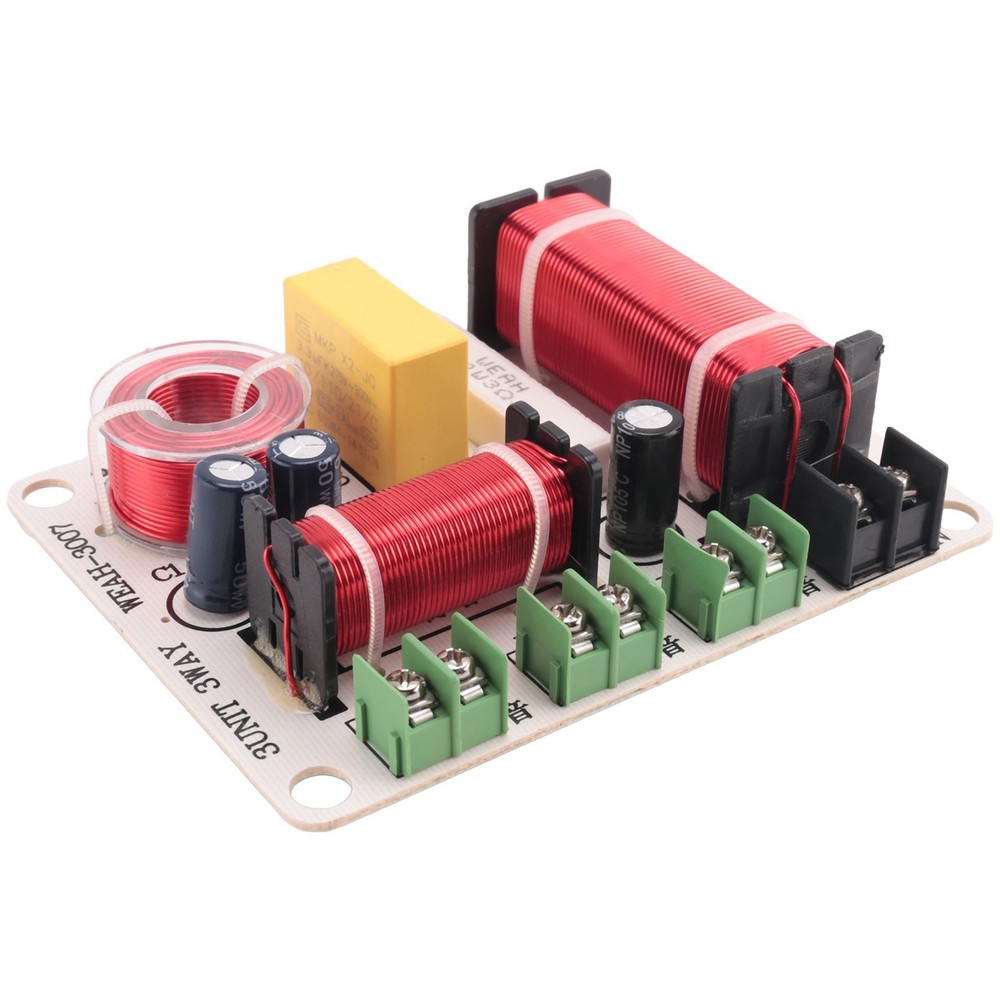 3 Way Speaker Frequency Divider 300W HiFi Crossover Frequency Distributor4187