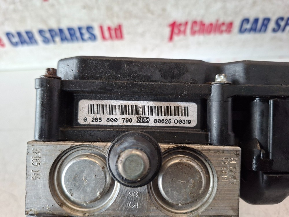 VAUXHALL CORSA D ABS PUMP CONTROL MODULE UNIT 0265800796