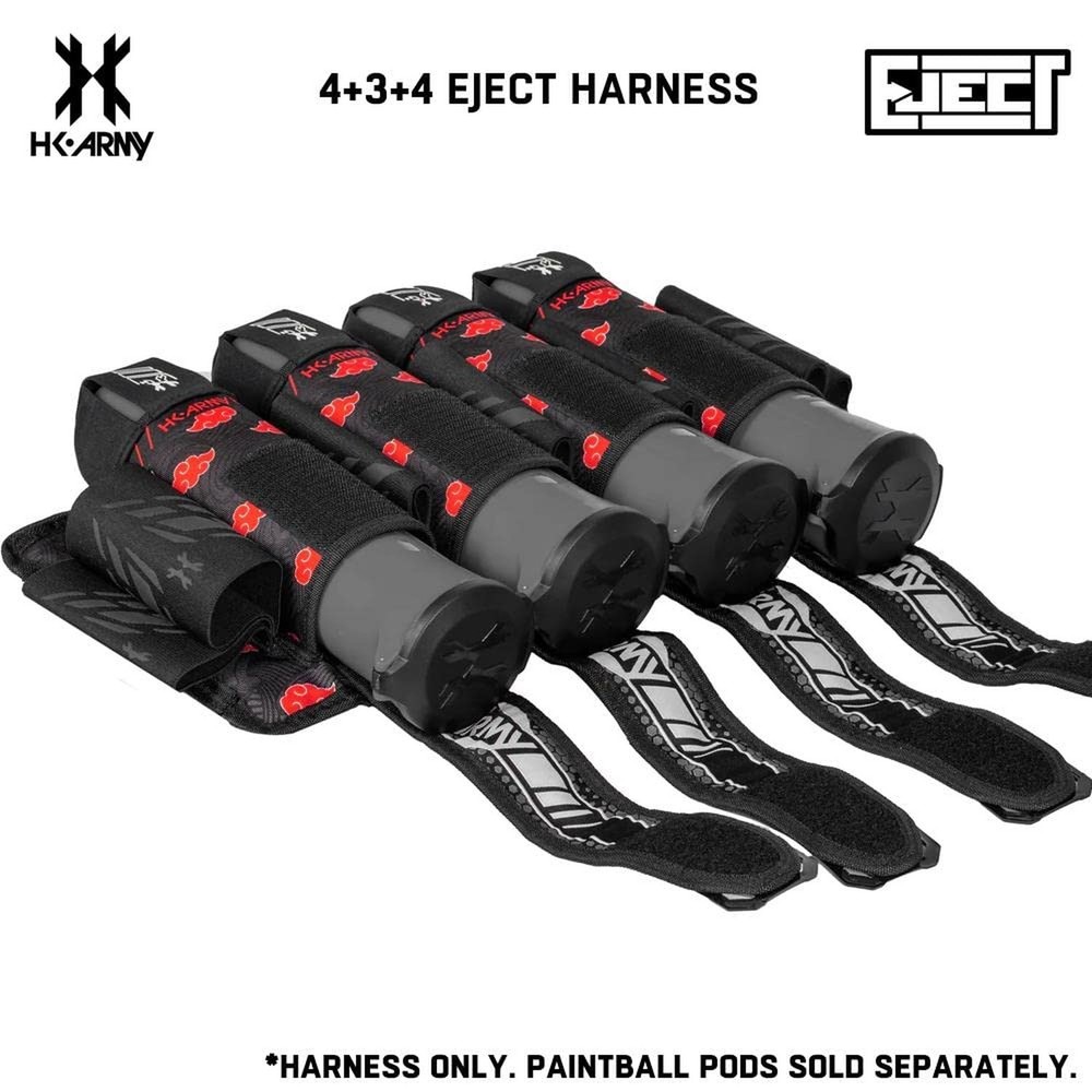 HK Army 4+3 Eject Paintball Harness Pod Pack - Devastation Kloud