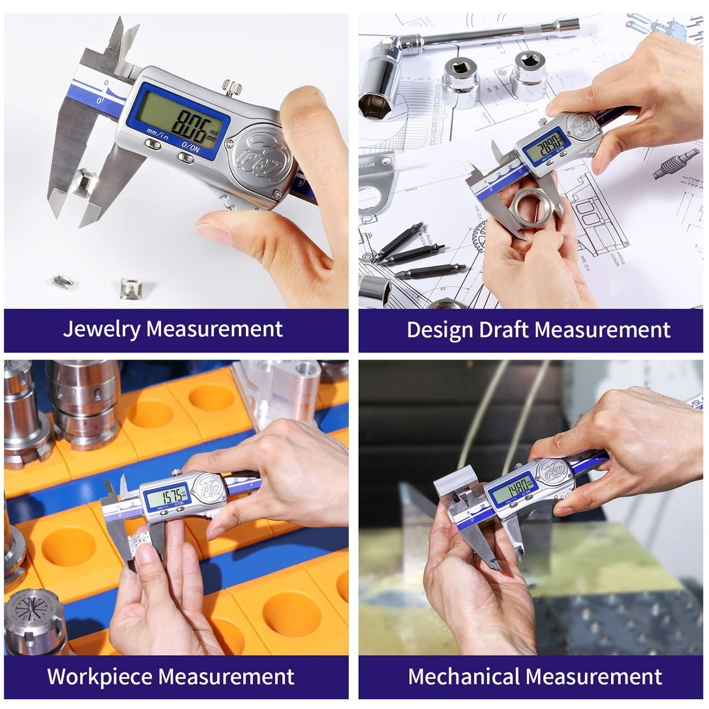 Skysummr IP67 Absolute Origin Waterproof Electronic Digital Vernier Caliper