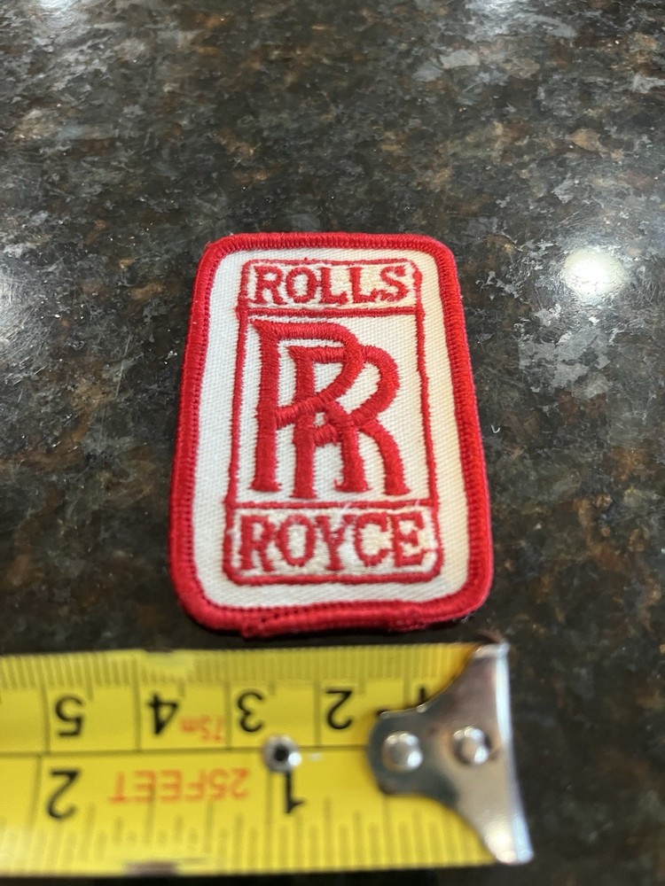 Vintage Rolls Royce sew on patch