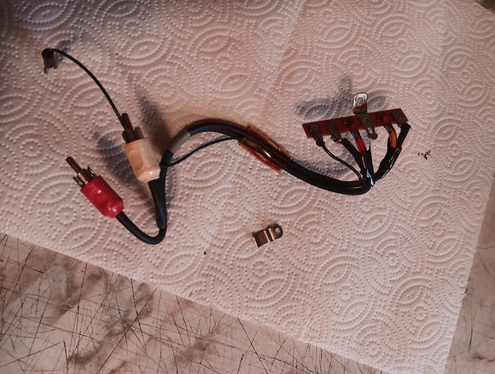 TECHNICS SL-1100A RCA WIRES perfect working