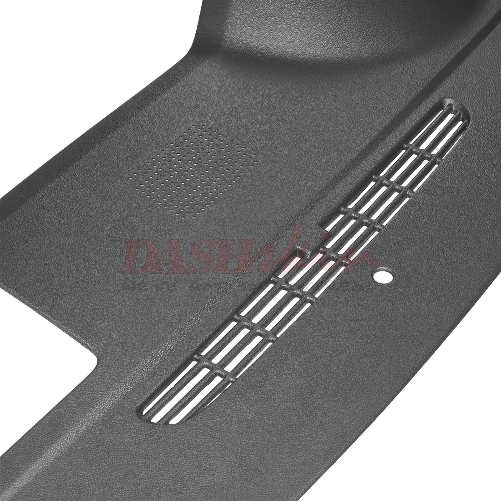 DashSkin Molded Dash Cover for 07-14 GM SUVs w/Center Speaker in Ebony Black