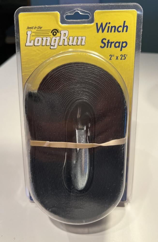Long Run Winch Strap 2” x 25’