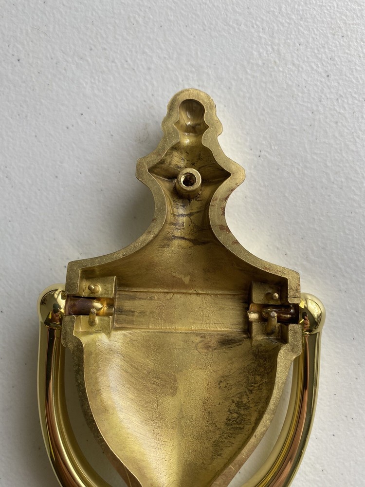 BALDWIN?-Polished Brass DOOR KNOCKER