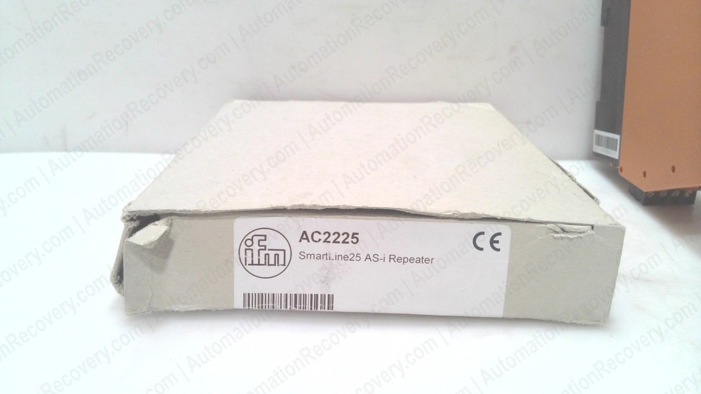 IFM ELECTRONIC AC2225, SMARTLINE25 AS-INTERFACE REPEATER, NEW #348150