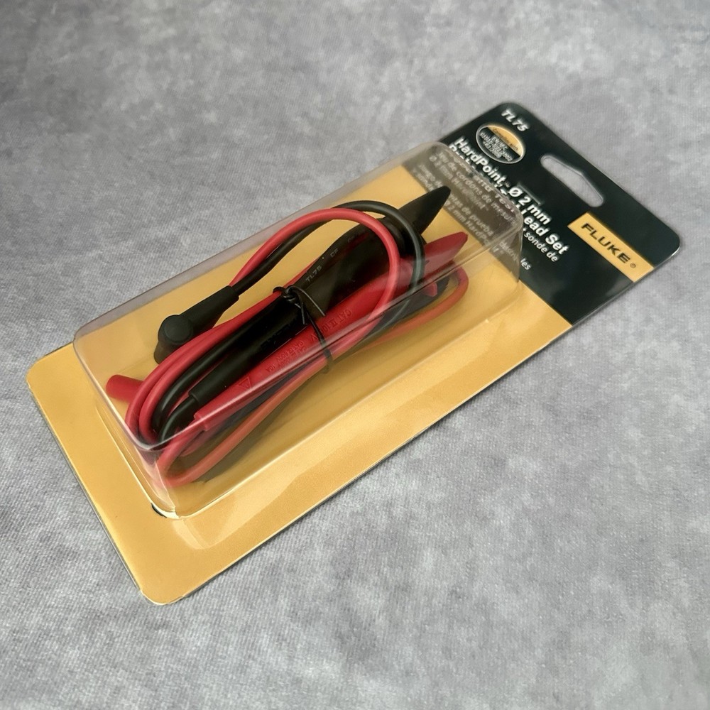 Fluke TL75 Hard Point 2mm Probe & Test Lead Set