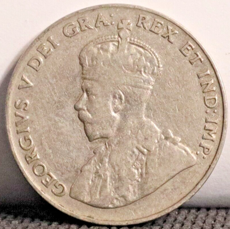 1932 CANADA 5 CENTS 496