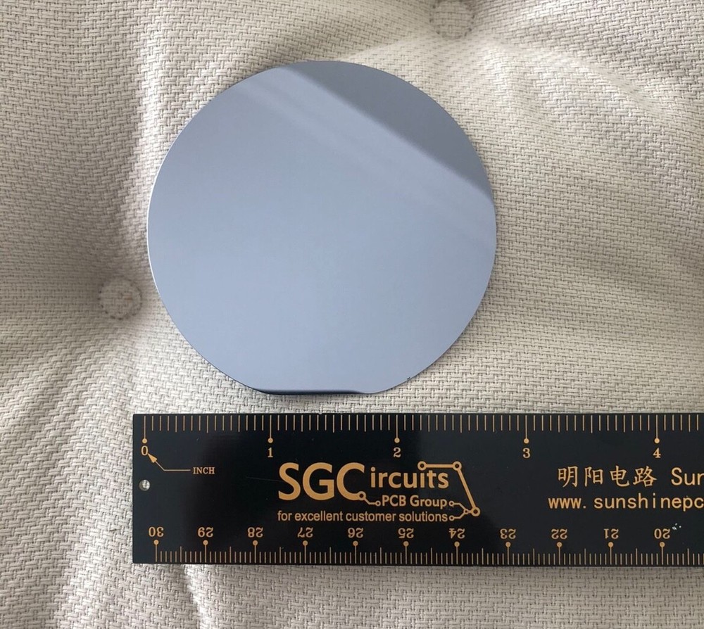 3" polished silicon wafers