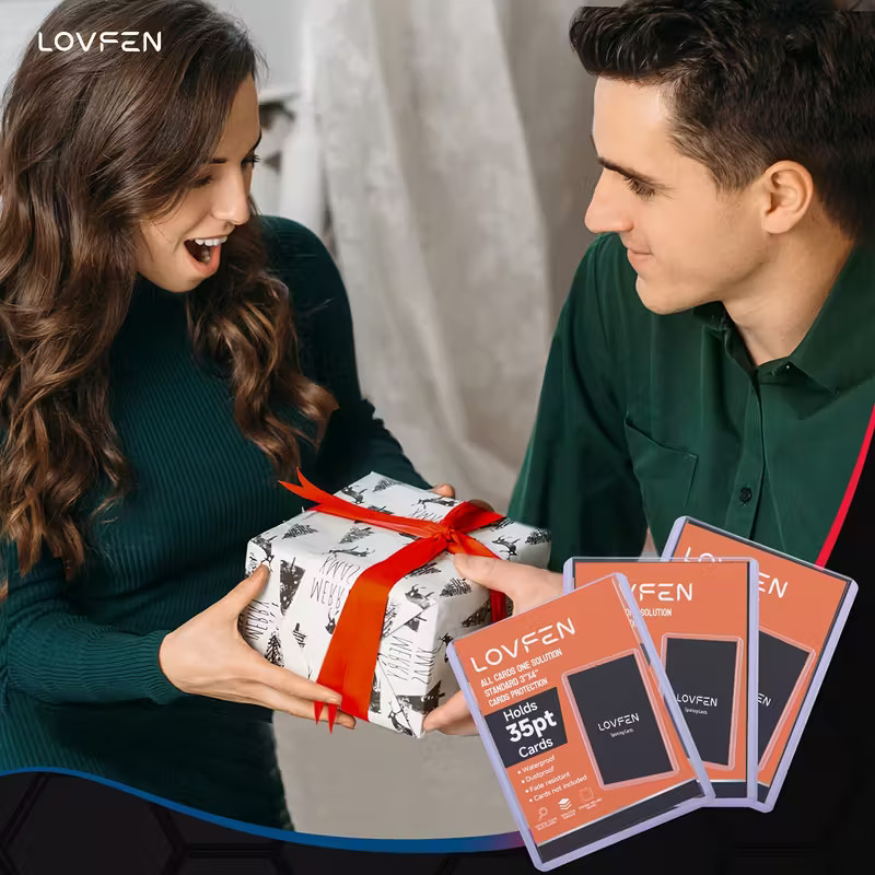 100ct Top Loader LOVFEN 3 "X 4" TCG Protective Case