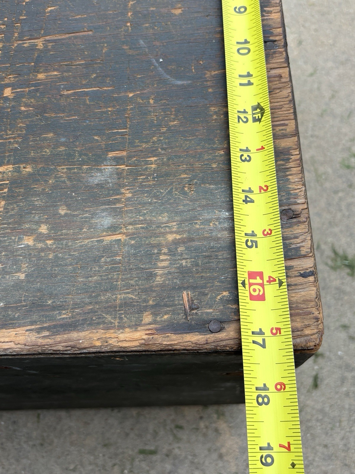 WWII USMC Military Transit Chest - MCAS Mojave California Markings - Rare 1940s