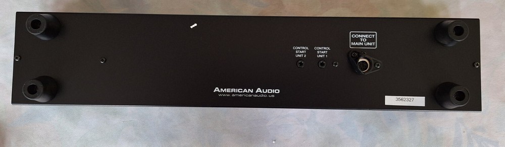 American Audio dcd-pro310 Professional Dj Controller & Dual Cd Player/ Pre-Owned