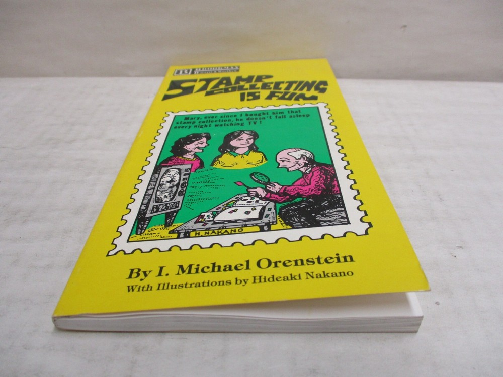 Stamp Collecting is Fun by I. Michael Orenstein Brookman Softcover Book 1990