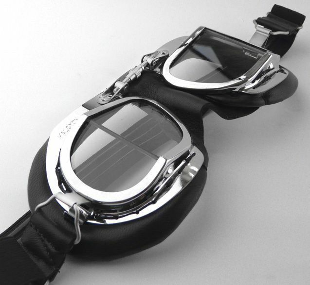 WW2 Classic Goggles, Mark49 Aviation Eyewear suitable for Motorcycles - Halcyon