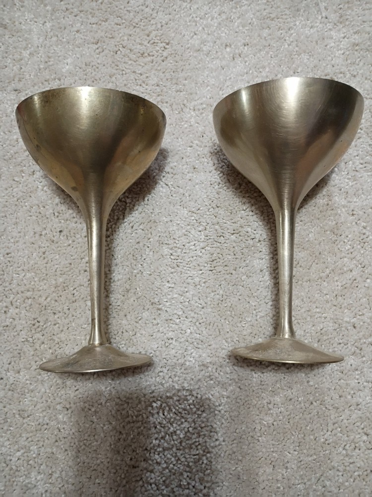 Silver chalice maker mark is e.p.n.s-- you get both