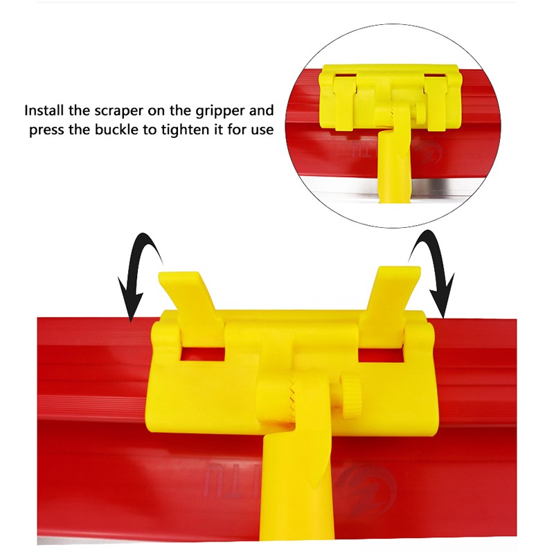 Drywall Smoothing Spatula Tool Flat Trowel Extension Adapter Leveling Clip