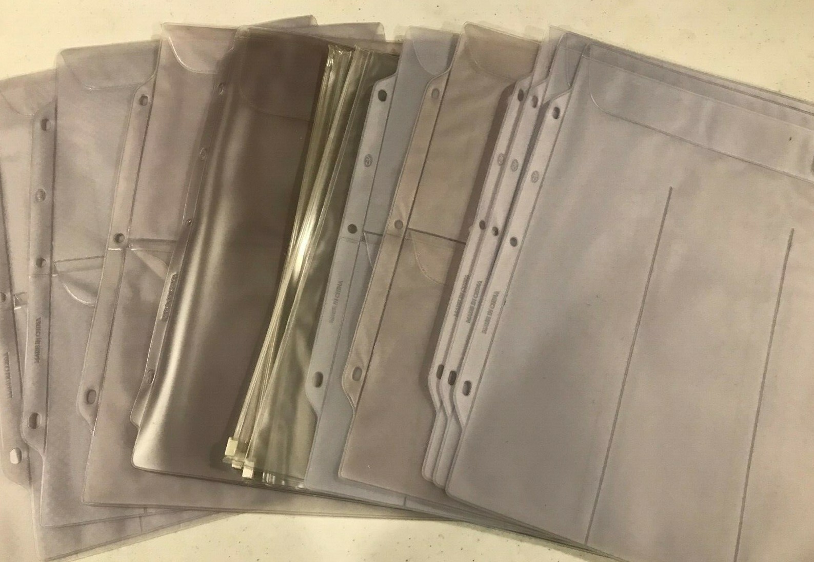 Creative Memories Accessory Binder Sticker Protectors STUDIO BLOCK FULL HALF PG