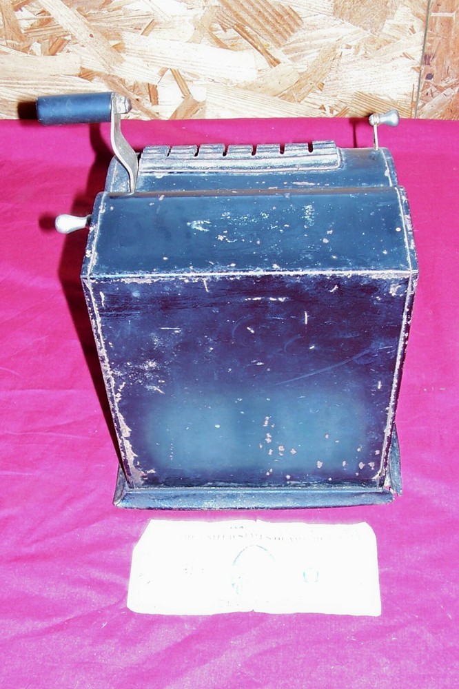 Antique American Can Adding Machine Model 5 Five Vintage Office General Store US