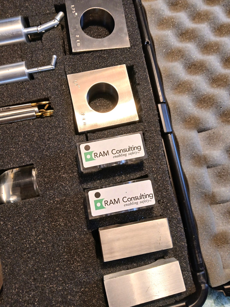 Ram Consulting Gyratory Angle Measurement Testing kit, Complete, W/Original case