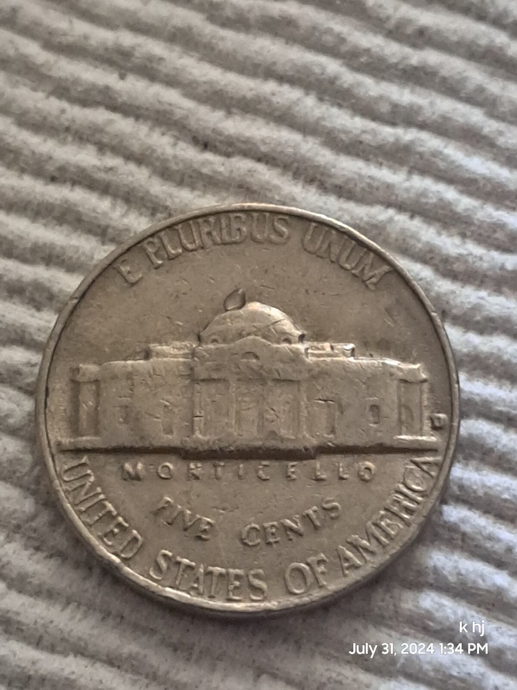 1964 nickel d mint mark Rare With Errors