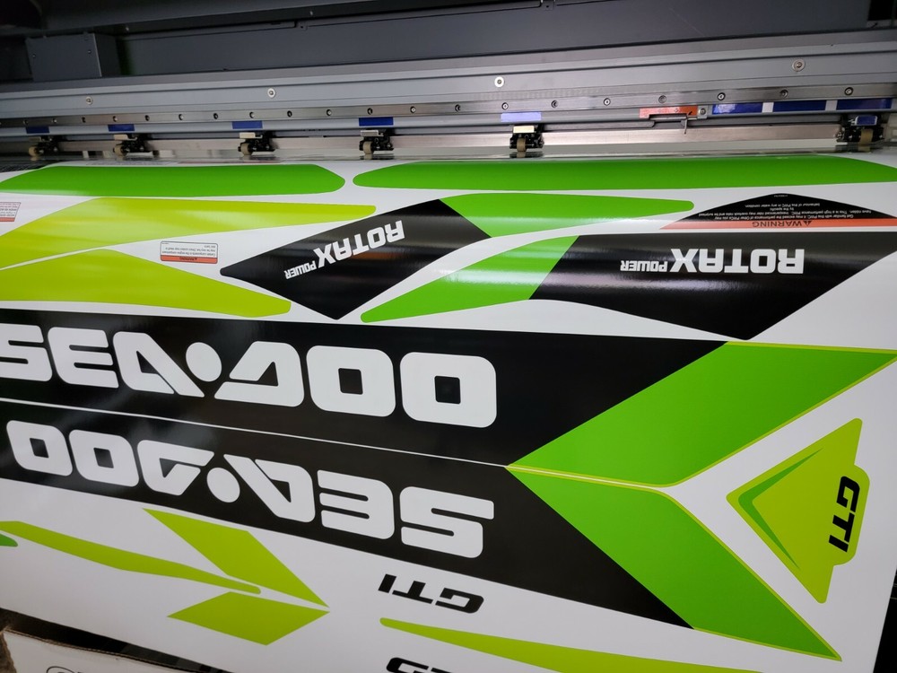 SEADOO GTI 2019 Graphics / Decal / Sticker GREEN