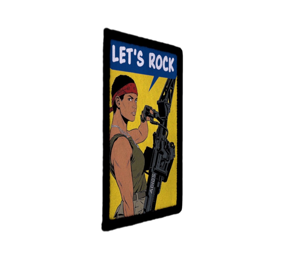 Don't Step on me Minifig Bricks Gadsden Flag Patch Sew on [sub]