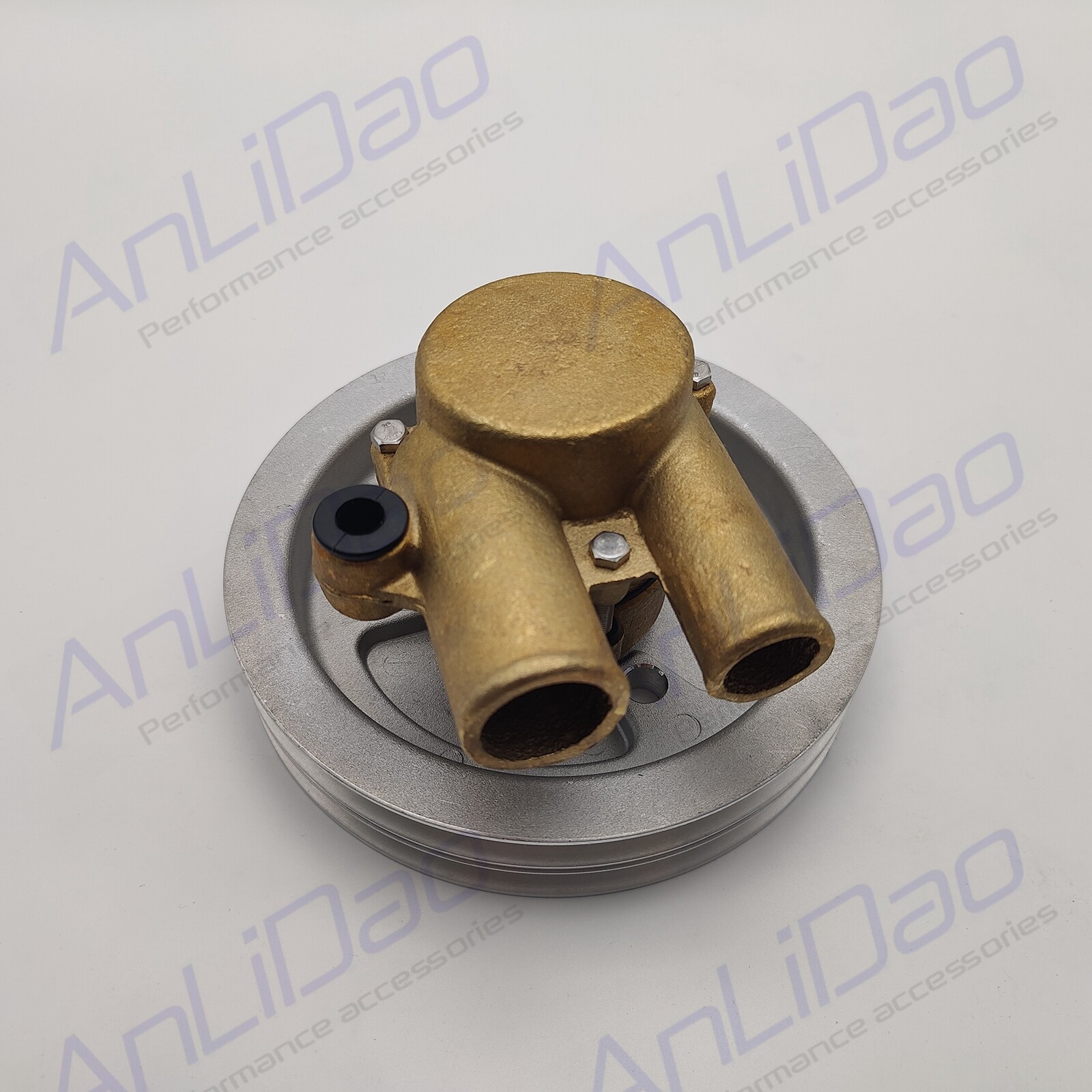 Water Sea Pump w/ V Belt Repl Fits Volvo Penta 21255090 3812520 4.3 GL 5.0 V6 V8