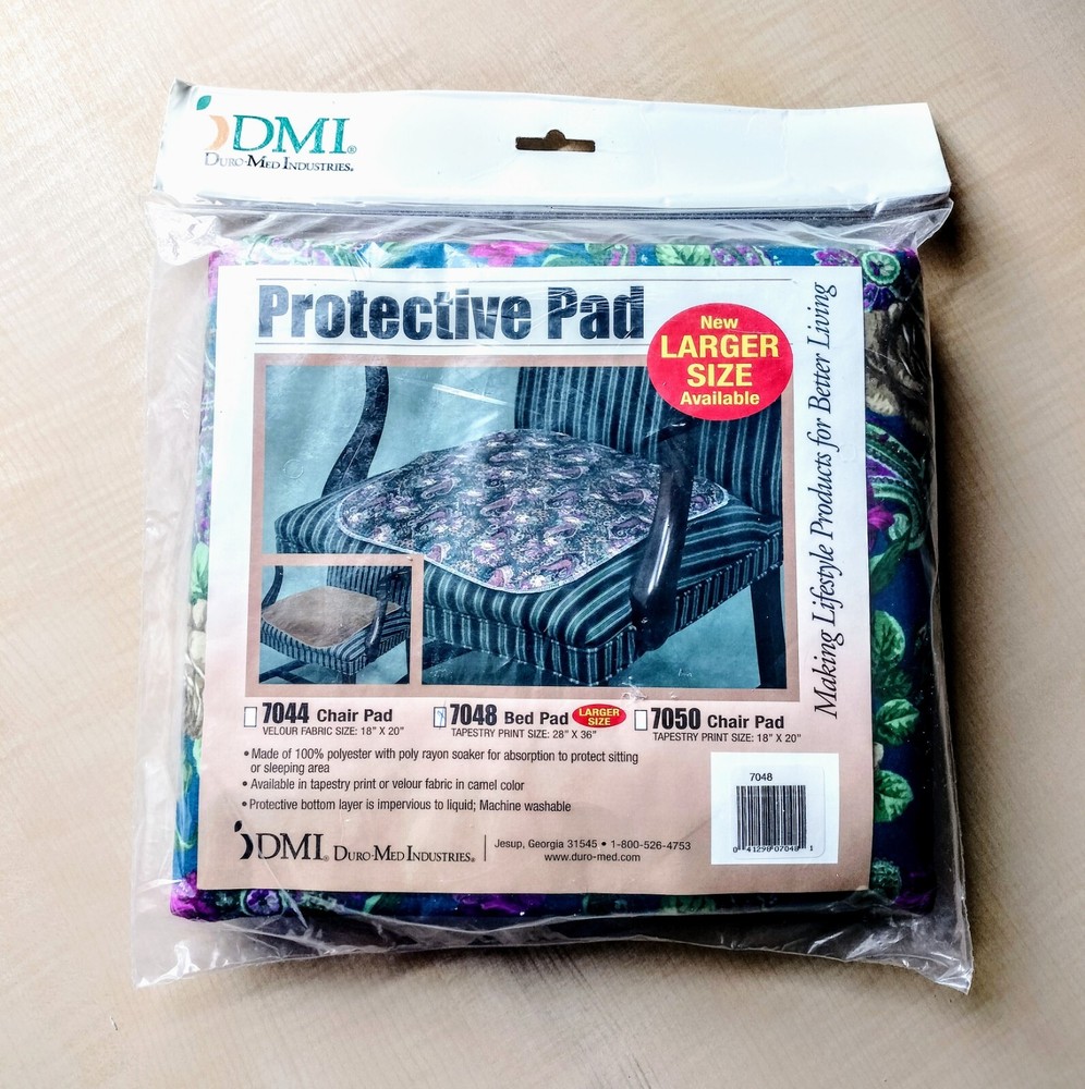 Protective Bed Pad Reusable Polyester Poly Rayon Soaker Absorbtion 27 x 34