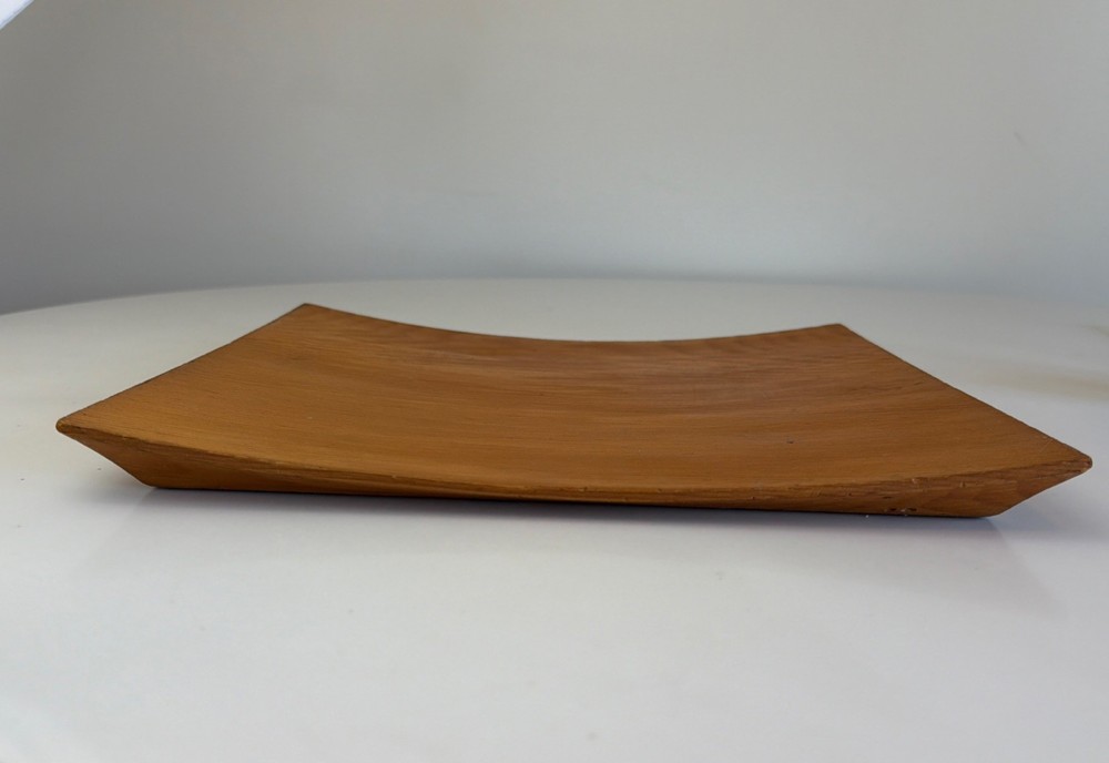 Antique Architectural 5 Piece Carved Wood Patterns Platter Decorative Elements