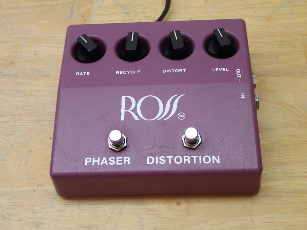 Ross Vintage Phaser Distortion Pedal Damaged Project