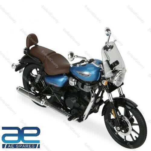 For Royal Enfield Meteor 350 Supernova Blue 3D Scale Model