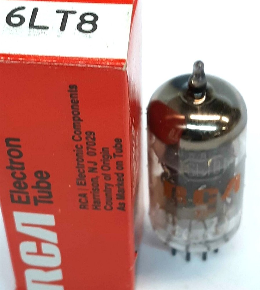 6LT8 TUBE RCA TESTED & BOXED VINTAGE COMMERCIAL SURPLUS