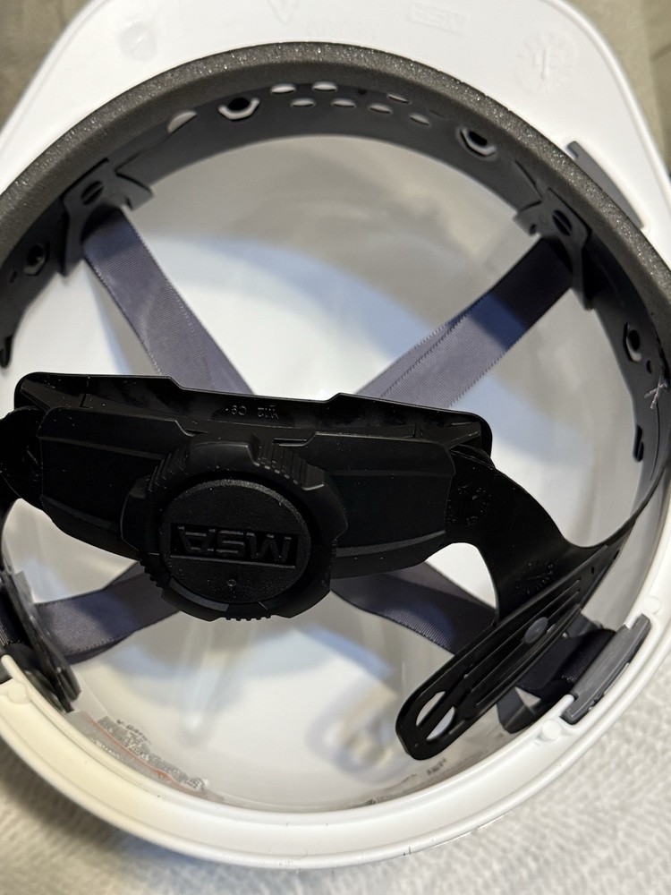 ARC GUARD FACE SHIELD & HELMET-HAT MSA SIZE MEDIUM NEW