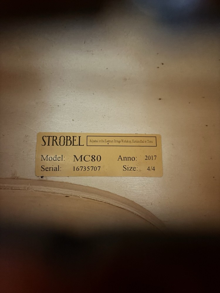 Strobel Cello 4/4 MC80 GREAT CONDITION