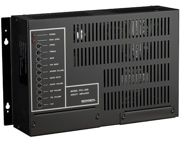 Bogen TPU35B Telephone Paging Amplifier 35-Watt