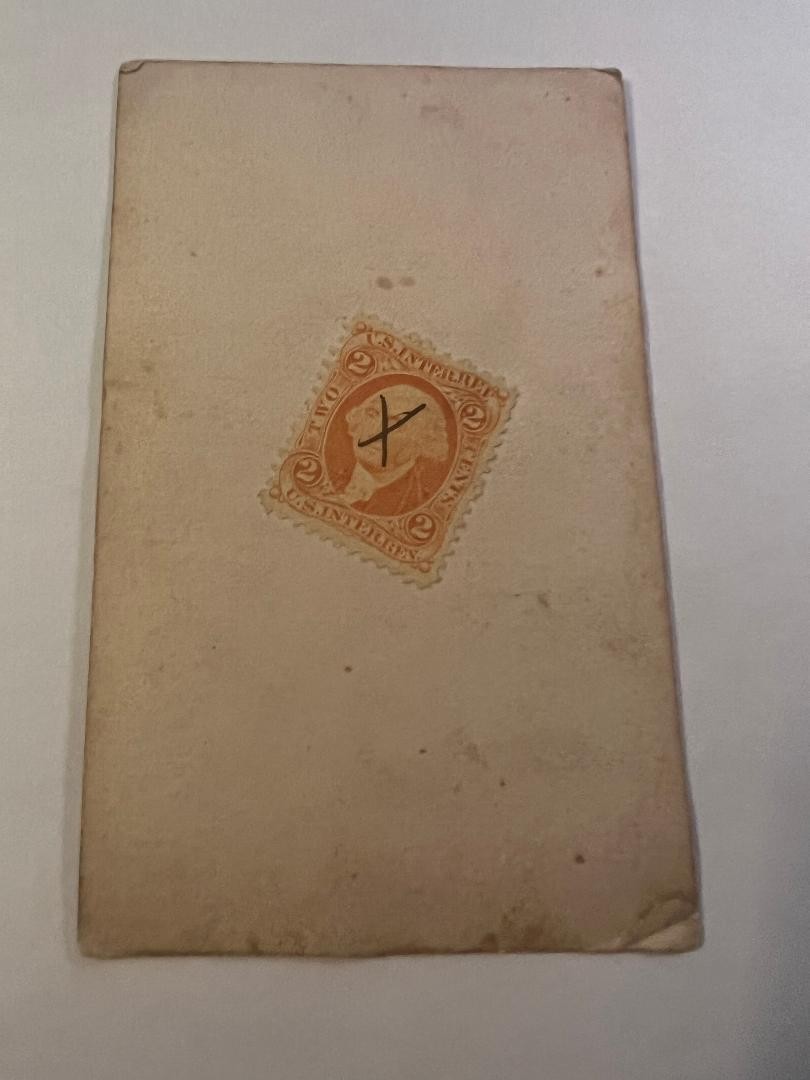 Civil War CDV Pvt William L Badger 102nd Pa Vols WIA/POW Salem's Heights