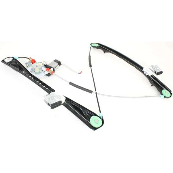 Front, Passenger Side Power Window Regulator, With Motor For 00-02 LS