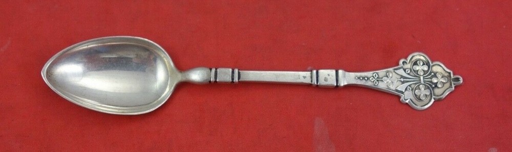 Magnus Aase  Norwegian Sterling Silver Coffee Spoon  5"