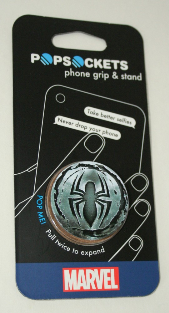 Marvel Comics Spider-Man Cell Phone Tablet Grip & Device New NOS Selfie