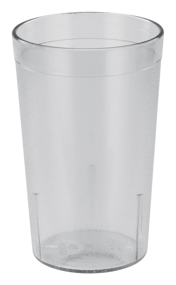 8oz Pebbled Tumblers, Clear (6 Dozen)