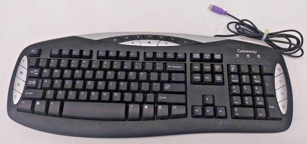 GATEWAY PC COMPUTER KEYBOARD WIRED SK 9922
