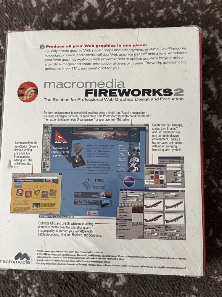 *BRAND NEW* Macromedia Fireworks 2