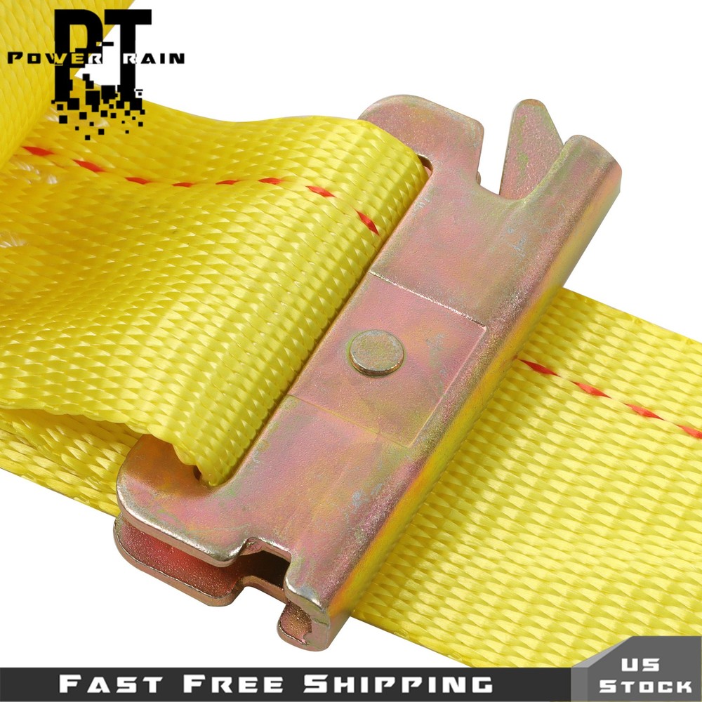 12PCS E Track Tie-Down Rail Kit Trucks Vans Garages Trailer Tie Down System