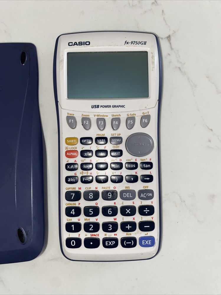 Casio fx-9750GII Graphic Graphing Calculator WORKING