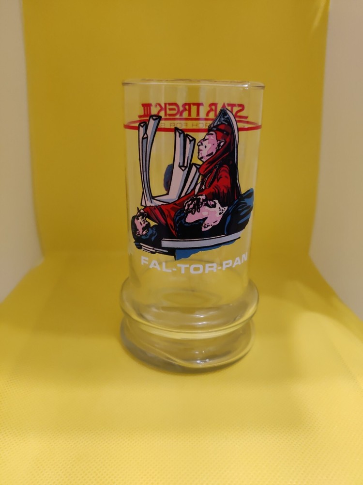Startrek lll Glass Cup 1984