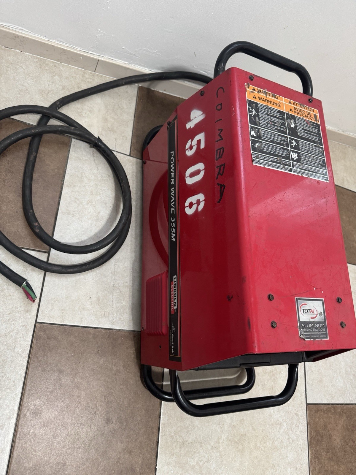 Lincoln Electric Power Wave 355M Multiprocess Welder